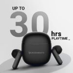 Crossbeats Airpop True Wireless Earbuds with (Black) - Image 6