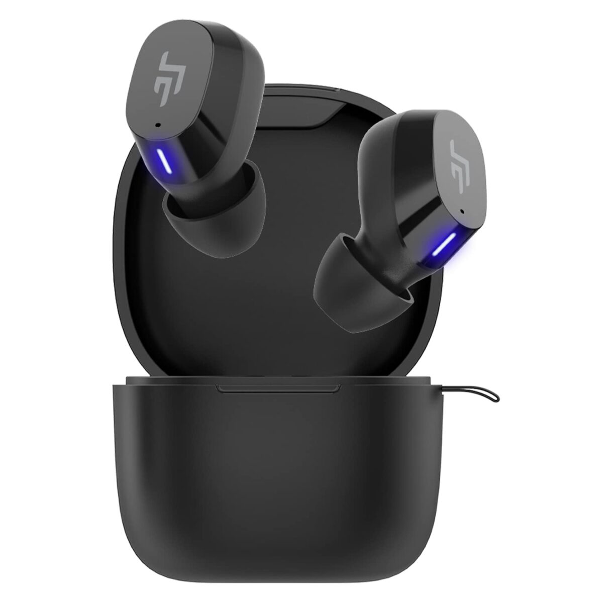 Crossbeats Edge Bluetooth Truly Wireless in-Ear Earbuds (Black) - Image 1