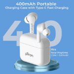 pTron Bassbuds Tango ENC Truely Wireless Earbuds (White) - Image 2