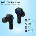 pTron Bassbuds Tango ENC Truely Wireless Earbuds (Black) - Image 4
