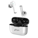 pTron Bassbuds Pixel True Wireless Bluetooth Buds (White)