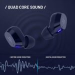 Crossbeats Edge Bluetooth Truly Wireless in-Ear Earbuds (Blue) - Image 6
