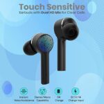 pTron Bassbuds Lite V2 Truely Wireless Earbuds (Black) - Image 6