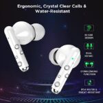 pTron Bassbuds Pixel True Wireless Bluetooth Buds (White) - Image 6