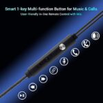 PTron Boom Ultima Dual-Driver Wired Earphones (Black) - Image 6