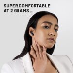 Crossbeats Airpop True Wireless Earbuds with (Black) - Image 2