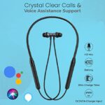 PTron Tangent Evo Bluetooth Wireless Neckband with Deep Bass (Black) - Image 5