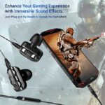PTron Boom Ultima Dual-Driver Wired Earphones (Black) - Image 3