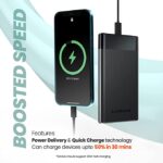 Ambrane Stylo 10k 10000mAh Power Bank (Black) - Image 5