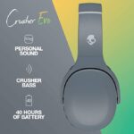Skullcandy Crusher Evo Wireless Over-Ear Headphone (Chill Grey) - Image 2