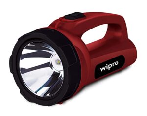 Wipro Emerald Rechargeable Emergency Light (Red) - Image 2