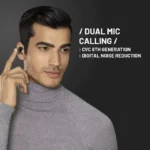 Crossbeats Edge Bluetooth Truly Wireless in-Ear Earbuds (Black) - Image 6