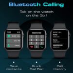 Fire-Boltt Call Bluetooth Calling Smartwatch with SpO2 & 1.7 (Black) - Image 2