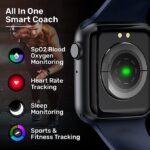 Fire Boltt Ring Bluetooth Calling Smartwatch SpO2 & 1.7 (Blue) - Image 6
