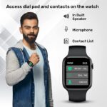 Fire Boltt 1.7 Ring Bluetooth Calling Smartwatch SpO2 (Black) - Image 2
