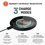 Crossbeats Turbo Fast Wireless Charger (Black) - Image 3