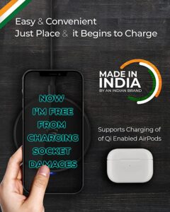 RAEGR Arc 400 Pro 15W Wireless Charging Pad (Mate Black) - Image 4
