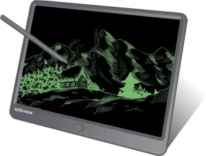 Portronics Ruffpad 15 Re-Writable LCD Screen (15-inch) Writing Pad (Grey)