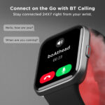 boAt Wave Connect Bluetooth Calling Smartwatch (Charcoal Black) - Image 4