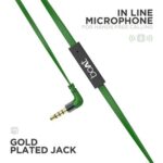 boAt BassHeads 228 in-Ear Wired Earphones  (Green) - Image 3