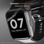 boAt Wave Connect Bluetooth Calling Smartwatch (Charcoal Black) - Image 3