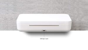 Samsung UV Sterilizer with Wireless Charger (White) - Image 5