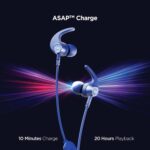 boAt Rockerz 330 Pro in-Ear Bluetooth Neckband (Navy Blue) - Image 3