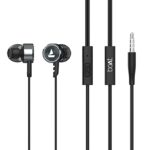 boAt BassHeads 122 Wired Earphones (Gun Metal Black) - Image 3