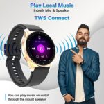 Fire-Boltt Thunder Bluetooth Calling Smartwatch (Gold Black) - Image 2