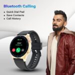 Fire-Boltt Thunder Bluetooth Calling Smartwatch (Gold Black) - Image 5