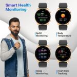 Fire-Boltt Thunder Bluetooth Calling Smartwatch (Gold Black) - Image 3