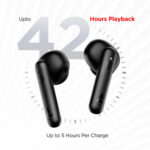 boAt Airdopes 148 True Wireless Earbuds (Active Black) - Image 5
