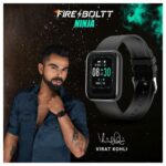 Fire-Boltt Ninja Smart Watch with Touch to Wake (Black) - Image 2