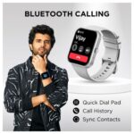 Fire-Boltt Starcross Smart Watch with Bluetooth Calling (Grey) - Image 6