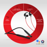 boAt Rockerz 260 v1 | Wireless Bluetooth Earphone (Active Black) - Image 5