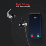 boAt Rockerz 330 Pro in-Ear Bluetooth Neckband (Active Black) - Image 3