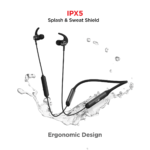 boAt Rockerz 330 Pro in-Ear Bluetooth Neckband (Active Black) - Image 2
