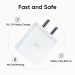 DIZO 10.5W TechLife Power Adapter Pro (White) - Image 3