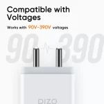 DIZO 10.5W TechLife Power Adapter Pro (White) - Image 4