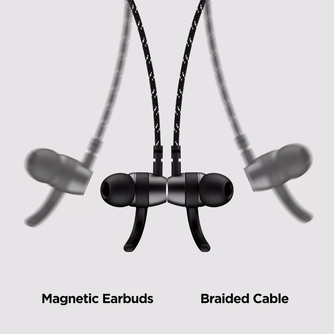 boAt Rockerz 330 Pro in-Ear Bluetooth Neckband (Active Black) - Image 8