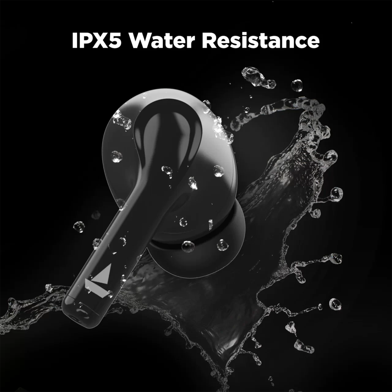 boAt Airdopes 163 TWS Earbuds (Active Black) - Image 5