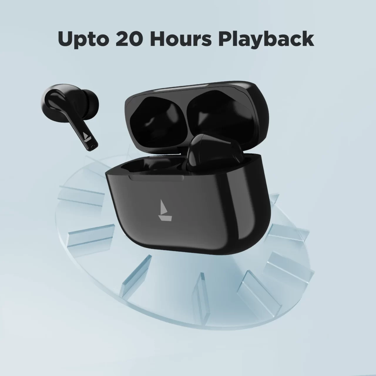 boAt Airdopes 163 TWS Earbuds (Active Black) - Image 4