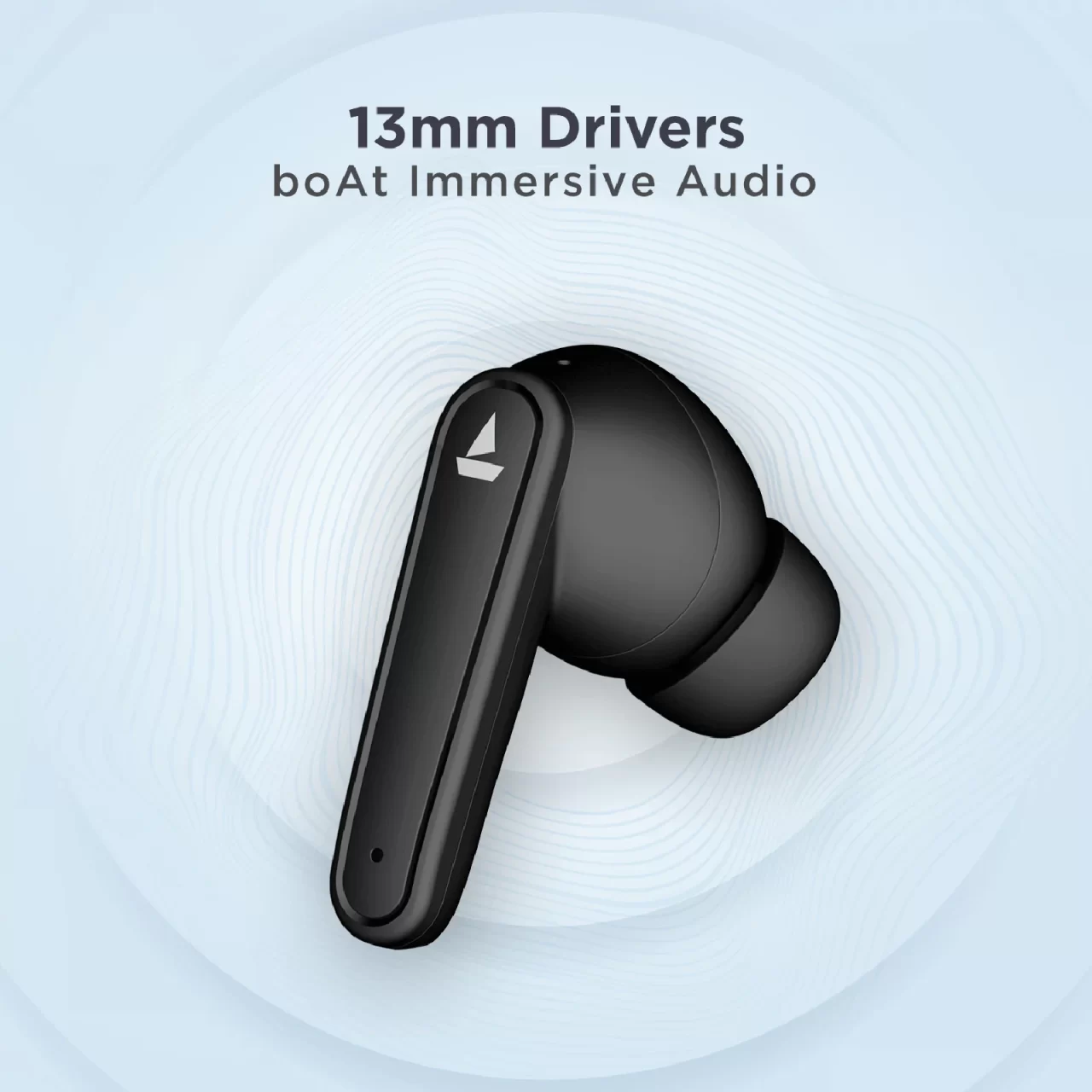 boAt Airdopes 113 True Wireless Earbuds ( Black) - Image 4