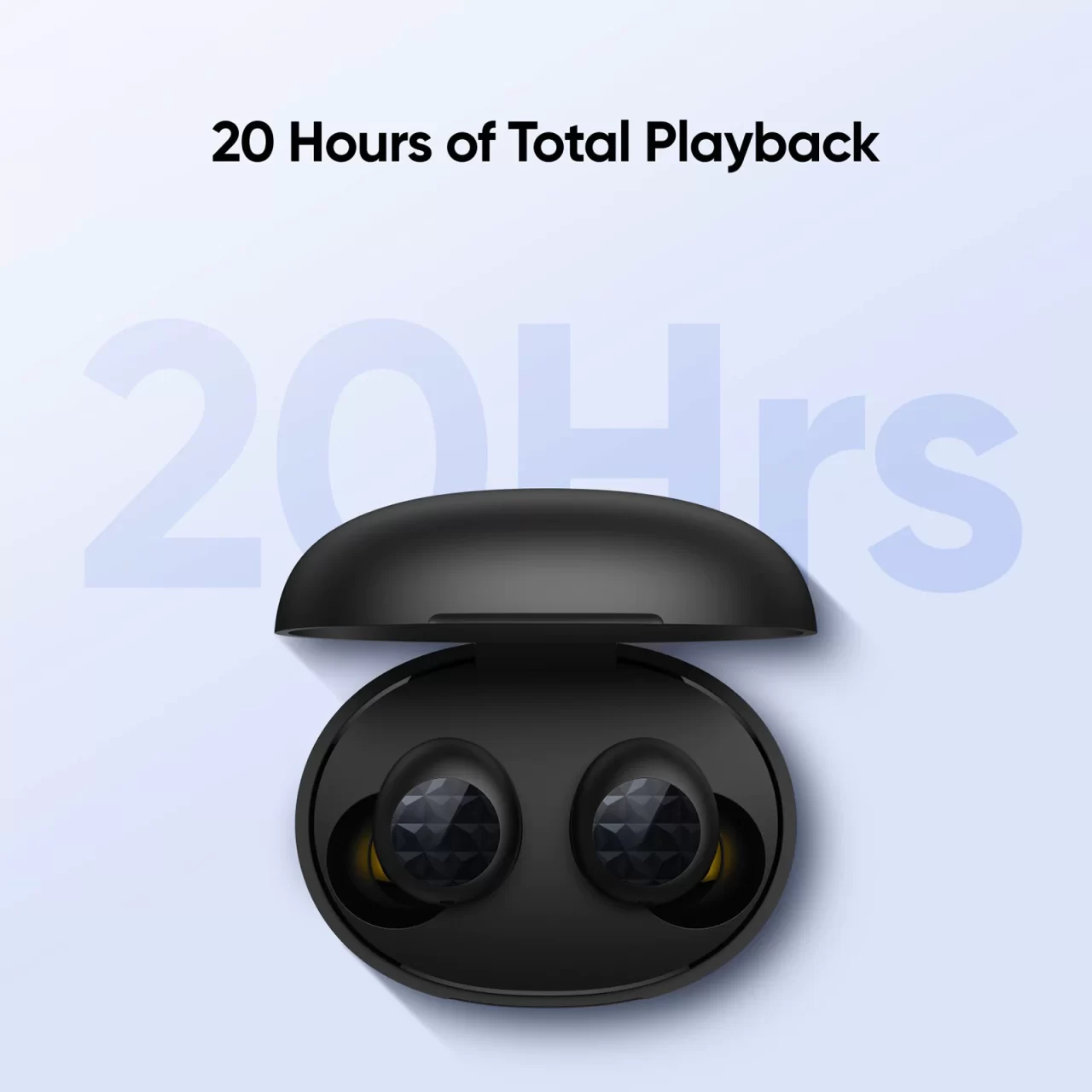realme Buds Q2 Neo TWS Earbuds (Black) - Image 2