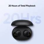 realme Buds Q2 Neo TWS Earbuds (Black) - Image 2