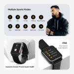 boAt Wave Call Smart Watch, Bluetooth Calling (Active Black) - Image 6