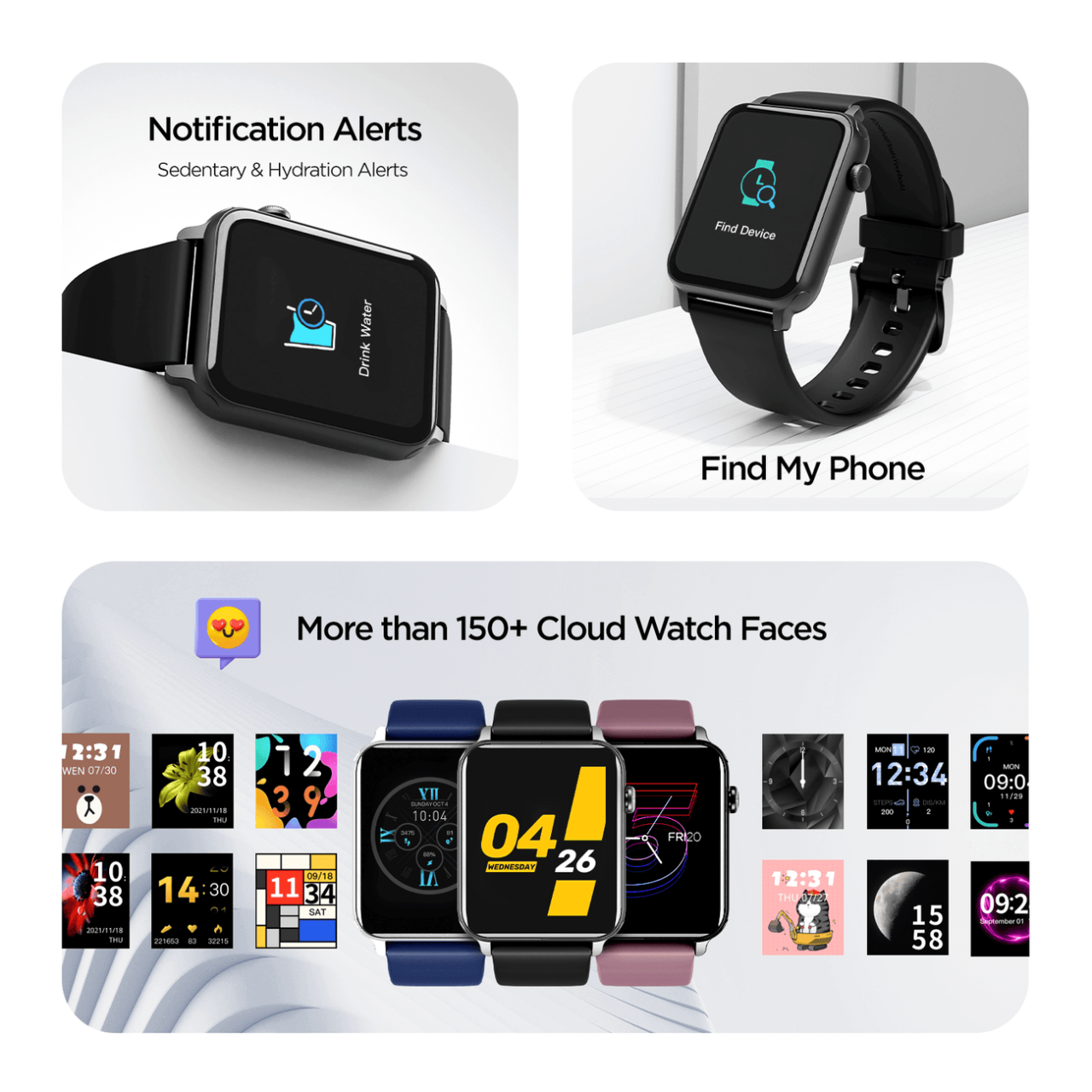boAt Wave Call Smart Watch, Bluetooth Calling (Active Black) - Image 5