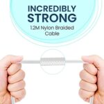 Portronics Konnect L 1.2M Fast Charging 3A Micro USB Cable (White) - Image 3