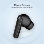Boat Airdopes 115 Wireless Bluetooth Airbuds (Active Black) - Image 5