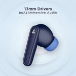 Boat Airdopes 115 Wireless Bluetooth Airbuds (Furiour Blue) - Image 3